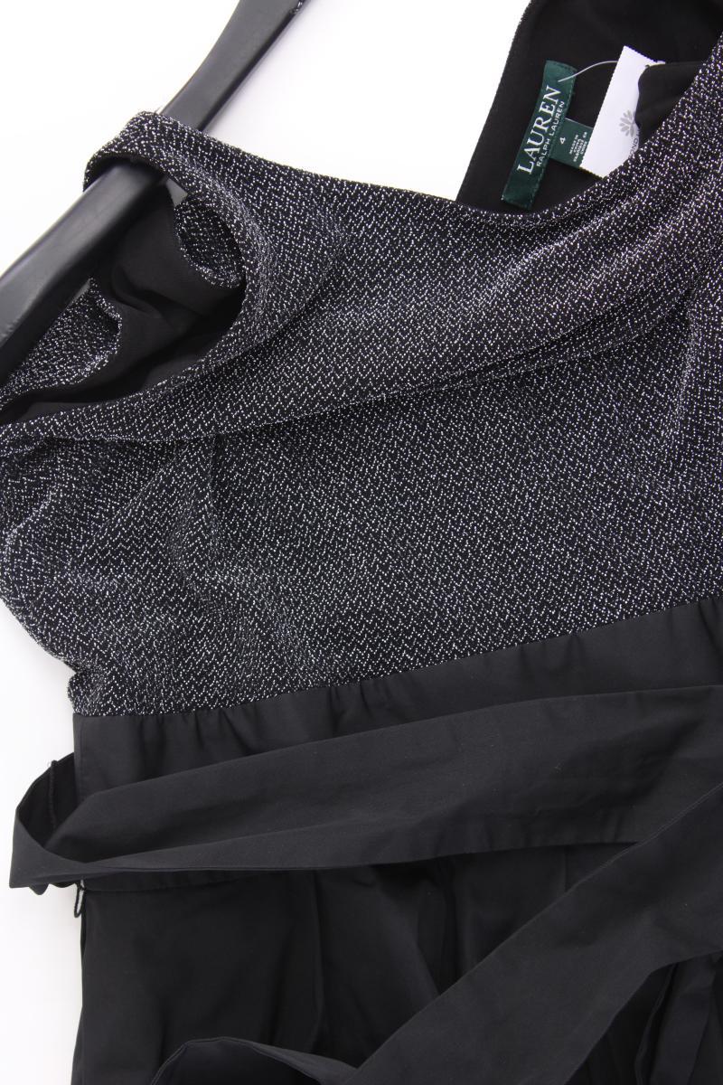 LAUREN Ralph Lauren Abendkleid Gr. US 4 (S) Träger mit Glitzer schwarz