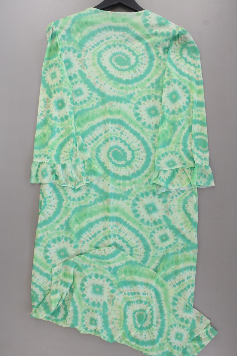 Ana Alcazar Langarmkleid Gr. 36 mit Batikmuster neuwertig grün aus Polyester