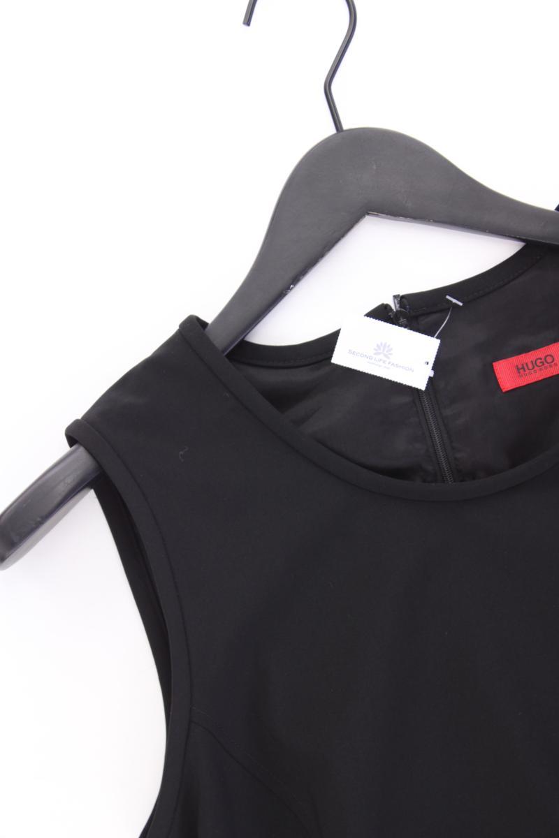 Hugo Boss Etuikleid Gr. 40 neuwertig Ärmellos schwarz aus Polyester