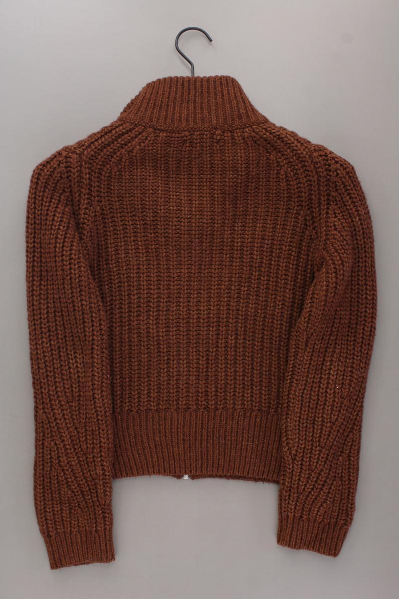 Marc O'Polo Strickjacke Gr. XS Langarm braun