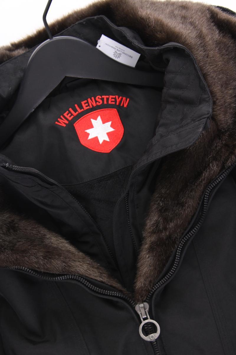 Wellensteyn Winterjacke Modell Zermatt Gr. XL mit Gürtel schwarz aus Polyamid