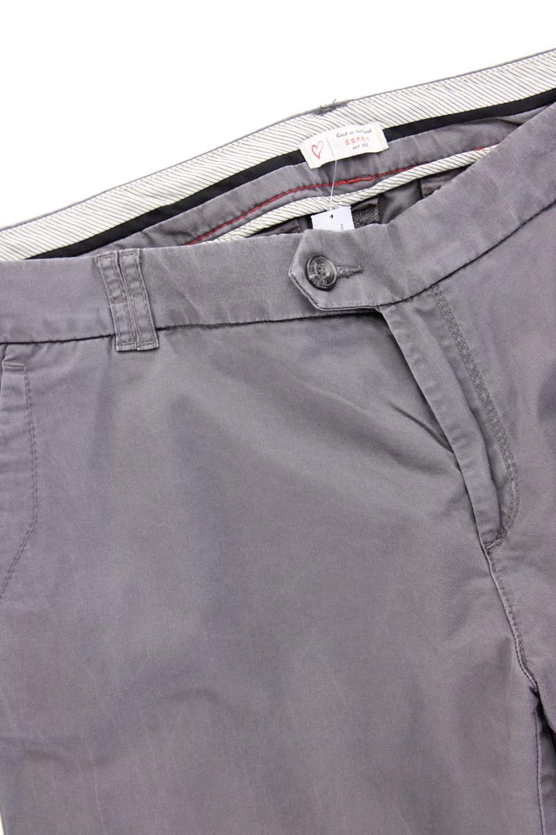 Esprit Chinohose Gr. 44/L32 grau aus Baumwolle