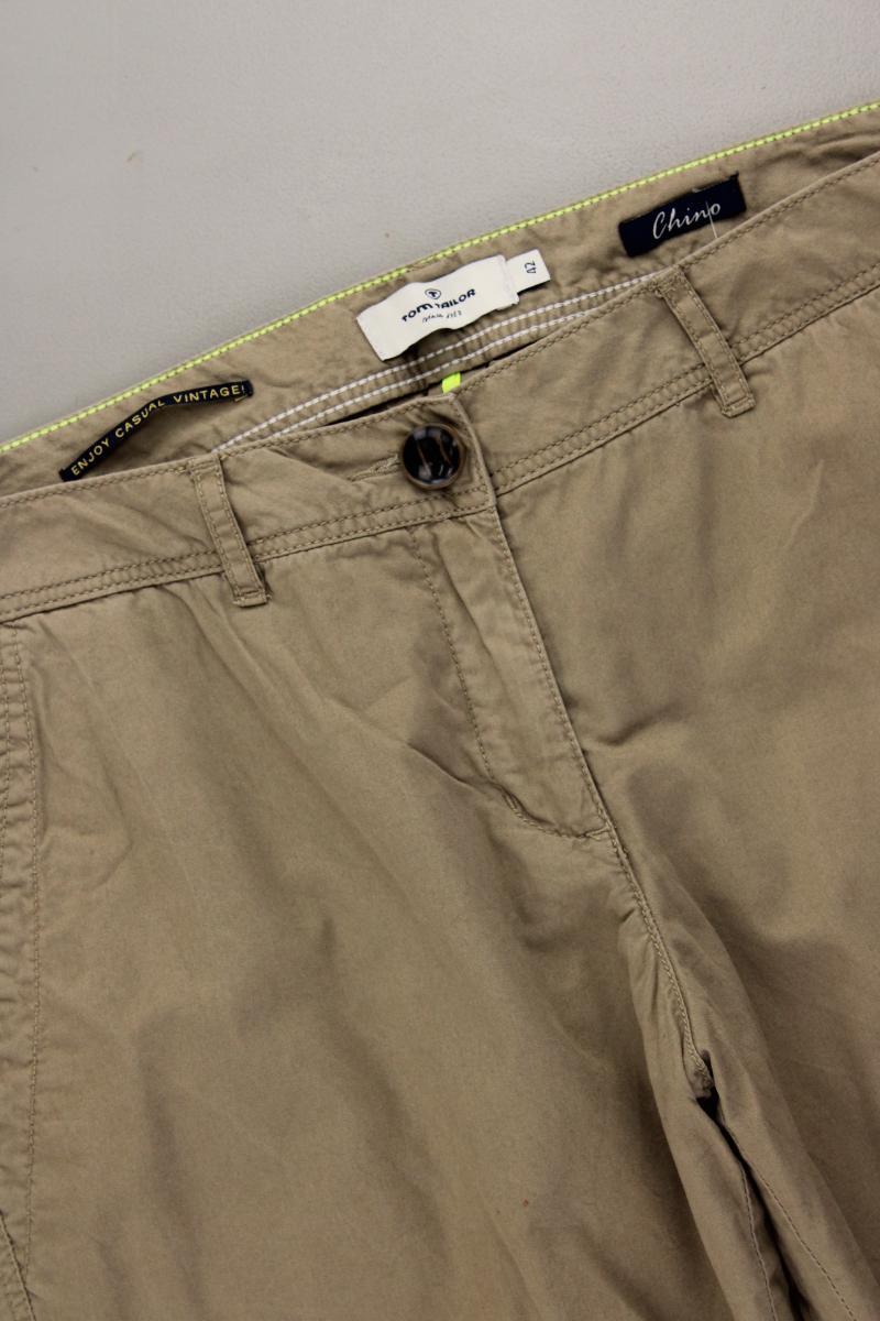 Tom Tailor Chinohose Gr. 42 braun aus Baumwolle