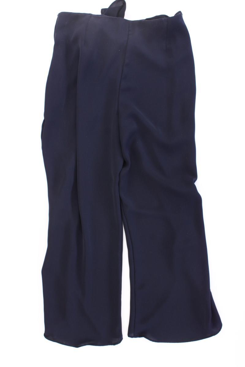 Zara Stoffhose Gr. L blau