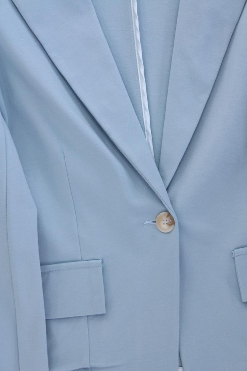 AUST Jerseyblazer Gr. S neuwertig blau aus Viskose