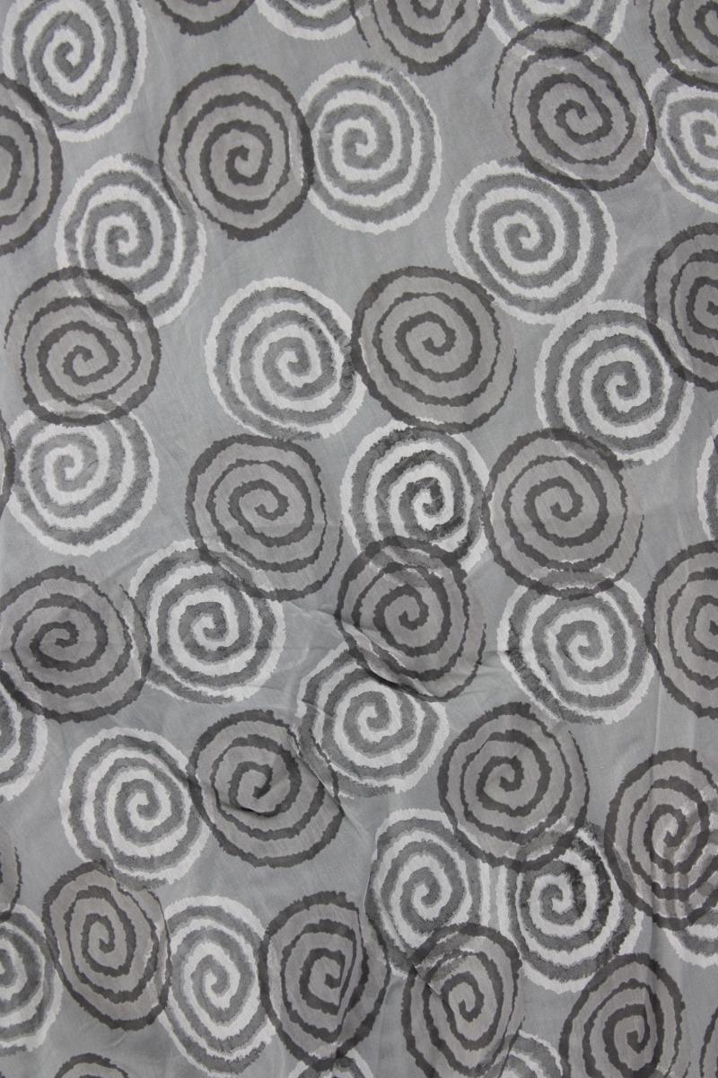 Tuch geometrisches Muster grau