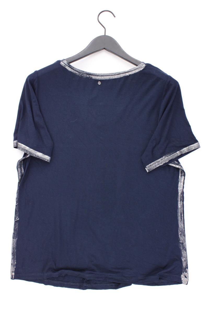 Thom by Thomas Rath T-Shirt Gr. 46 Kurzarm blau aus Viskose