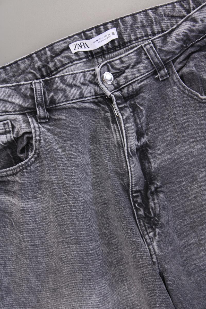 Zara Mom Jeans Gr. 44 neuwertig grau