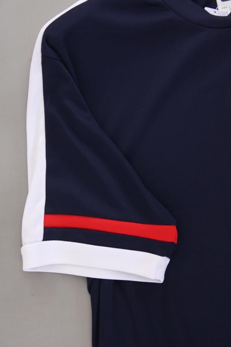 FILA Sportshirt für Herren Gr. 52/54 Kurzarm blau aus Polyester