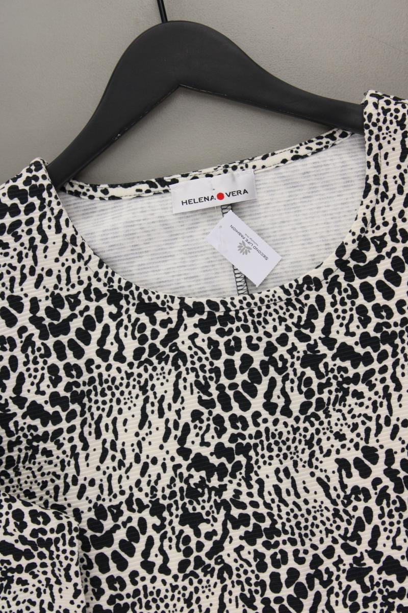 Helena Vera Printshirt Gr. 42 mit Tierdruck neuwertig 3/4 Ärmel creme