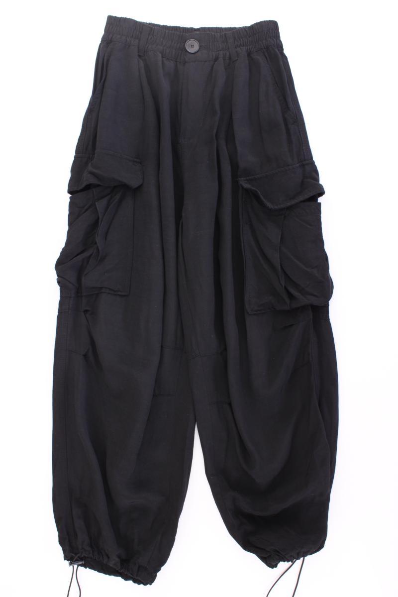 Zara Cargohose Gr. XS/s schwarz