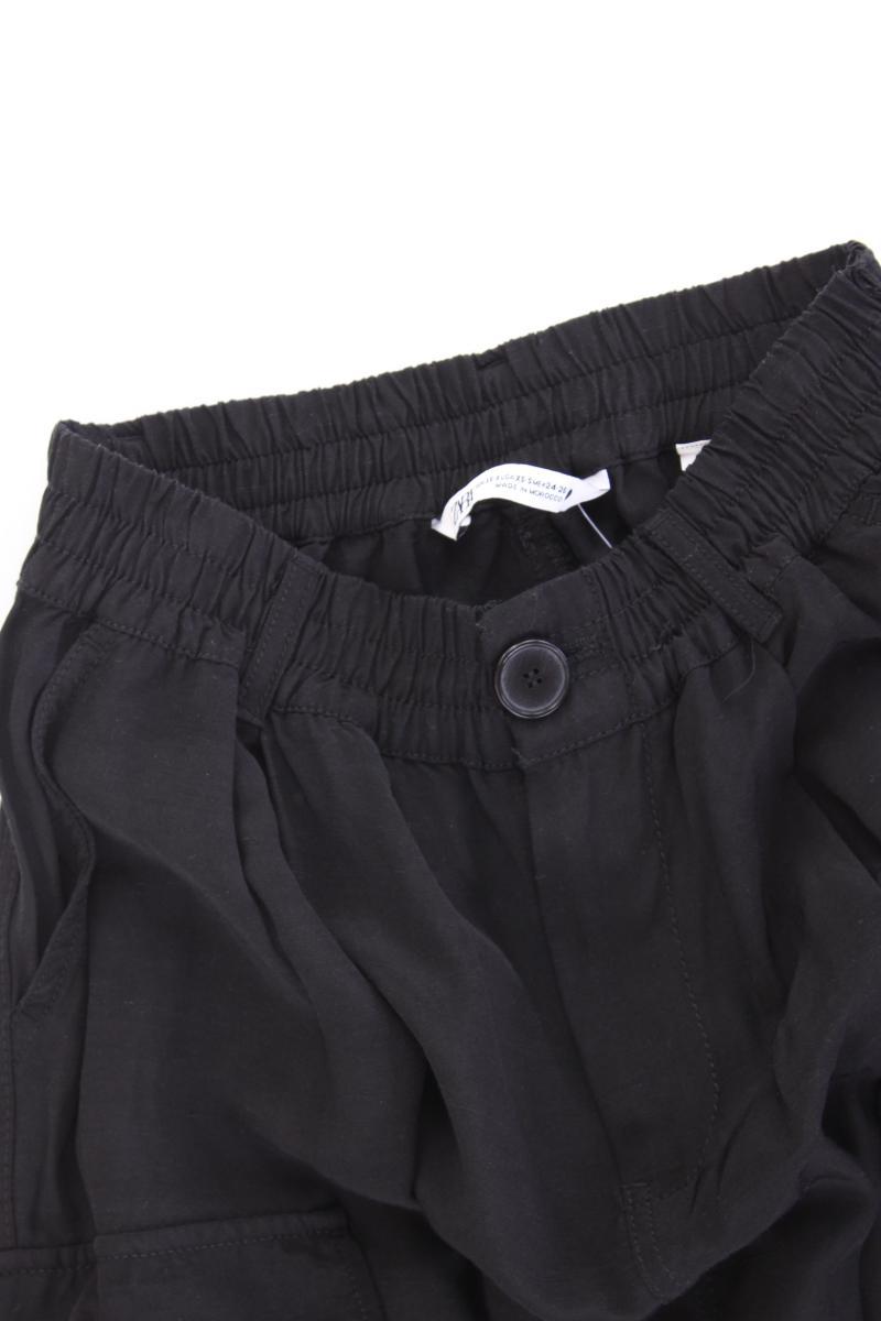 Zara Cargohose Gr. XS/s schwarz