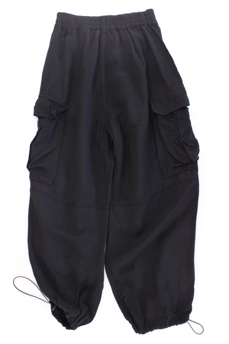 Zara Cargohose Gr. XS/s schwarz