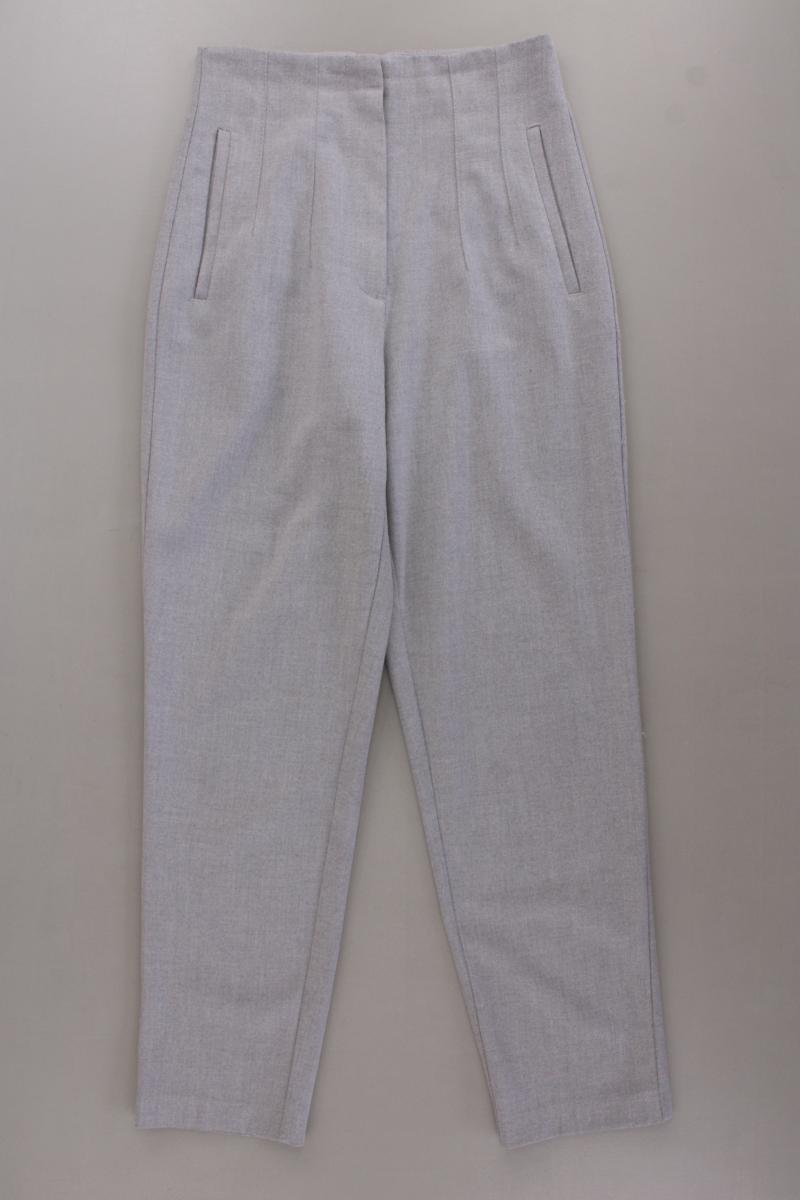 Zara Stoffhose Gr. XS grau aus Viskose