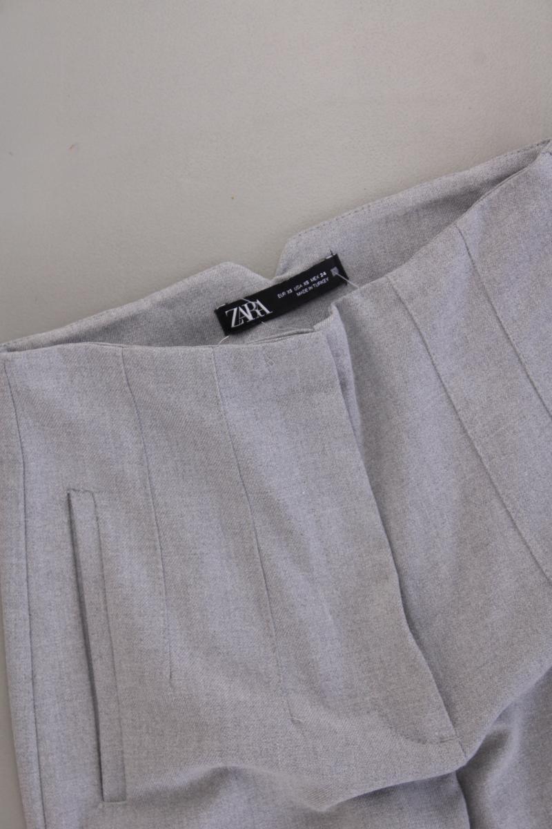 Zara Stoffhose Gr. XS grau aus Viskose