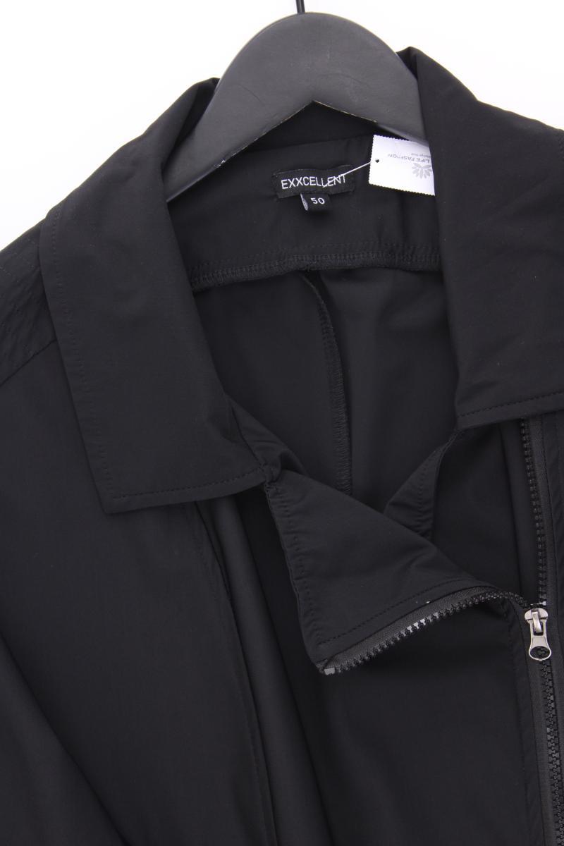 Exxcellent Übergangsjacke Gr. 50 schwarz aus Polyester