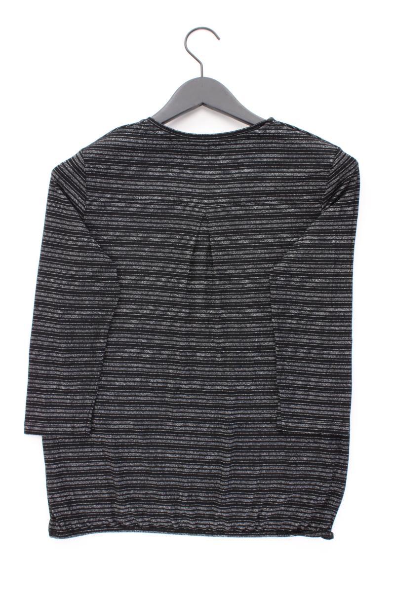 Gerry Weber Ringelshirt Gr. 40 gestreift 3/4 Ärmel schwarz