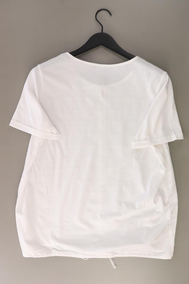 Geisha T-Shirt Gr. 44 Kurzarm weiß