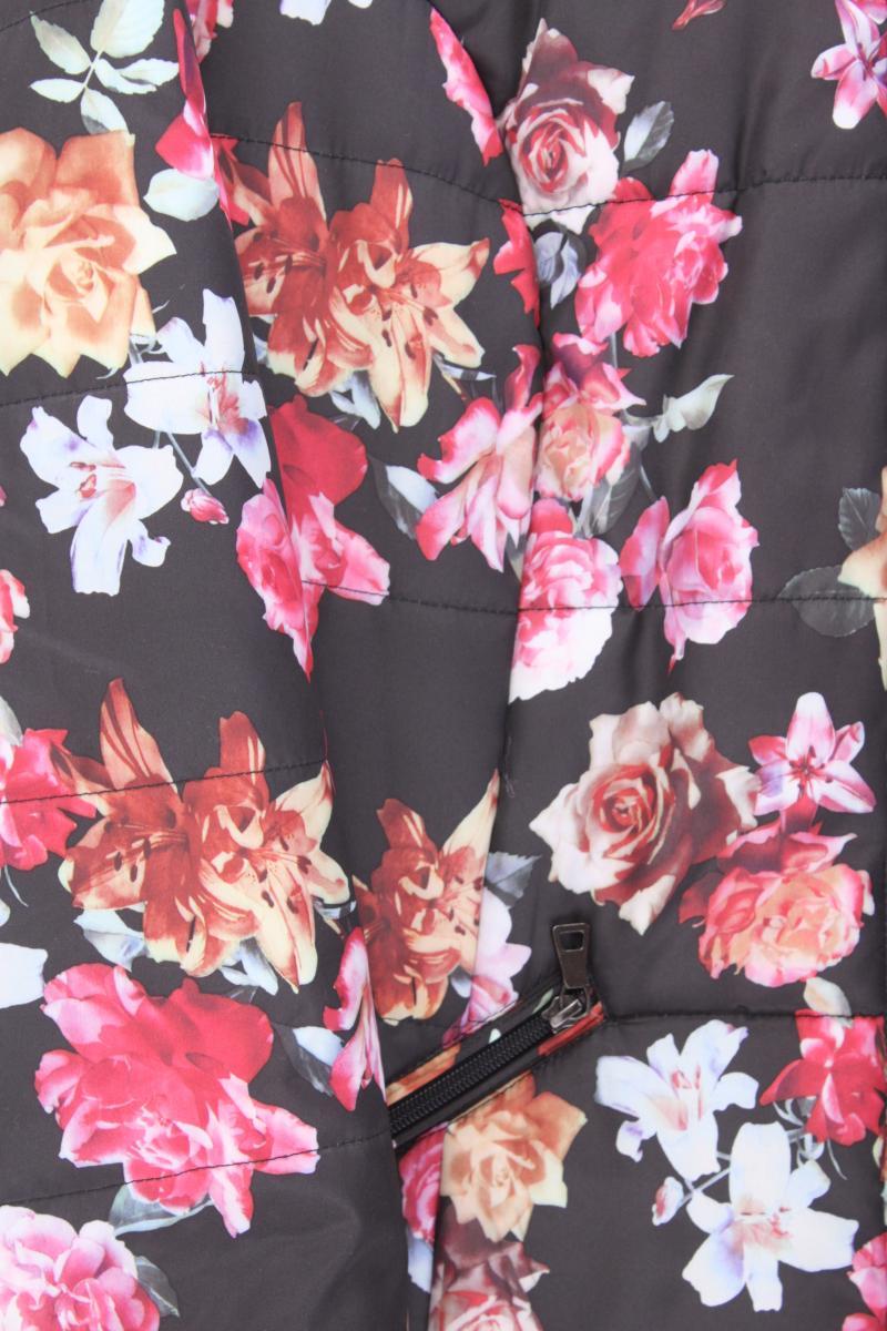 Paola Winterjacke Gr. 46 mit Blumenmuster neuwertig mehrfarbig aus Polyester