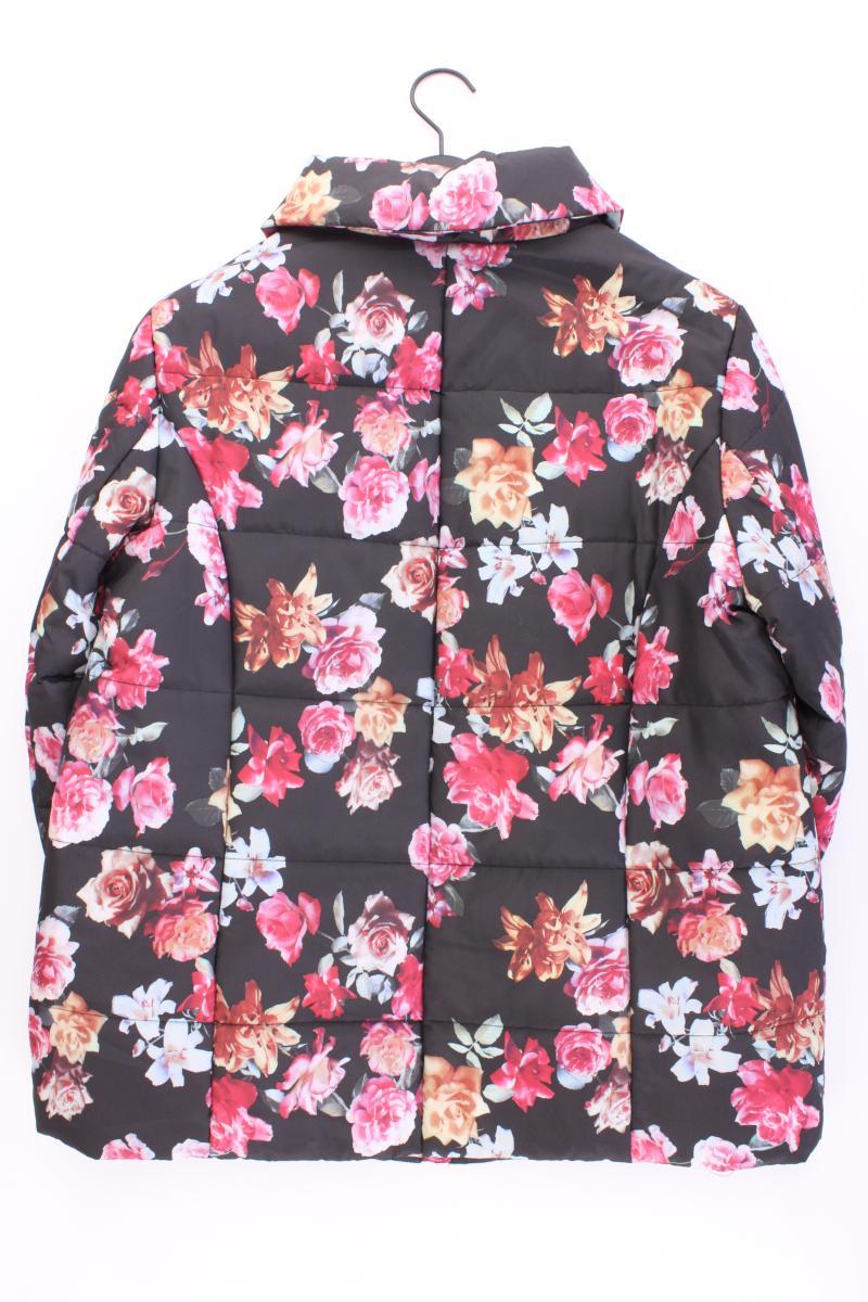 Paola Winterjacke Gr. 46 mit Blumenmuster neuwertig mehrfarbig aus Polyester