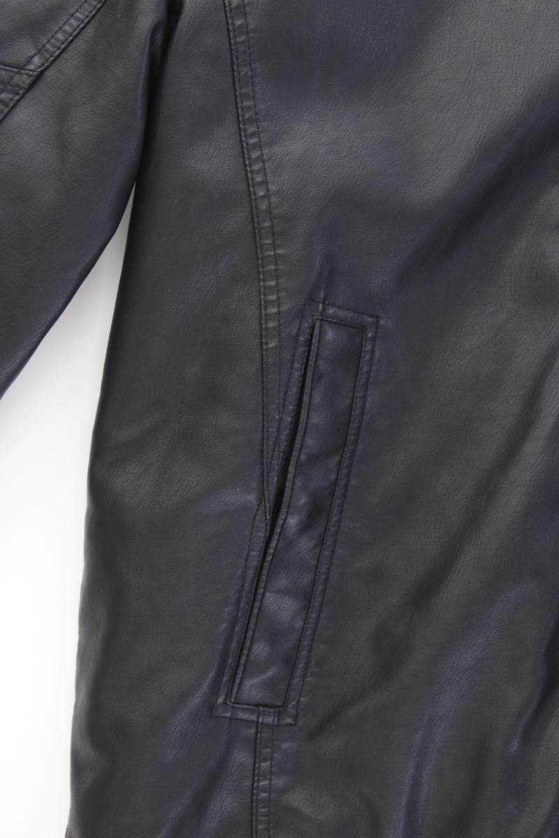 Ray Bikerjacke für Herren Gr. XXL schwarz aus Polyurethan