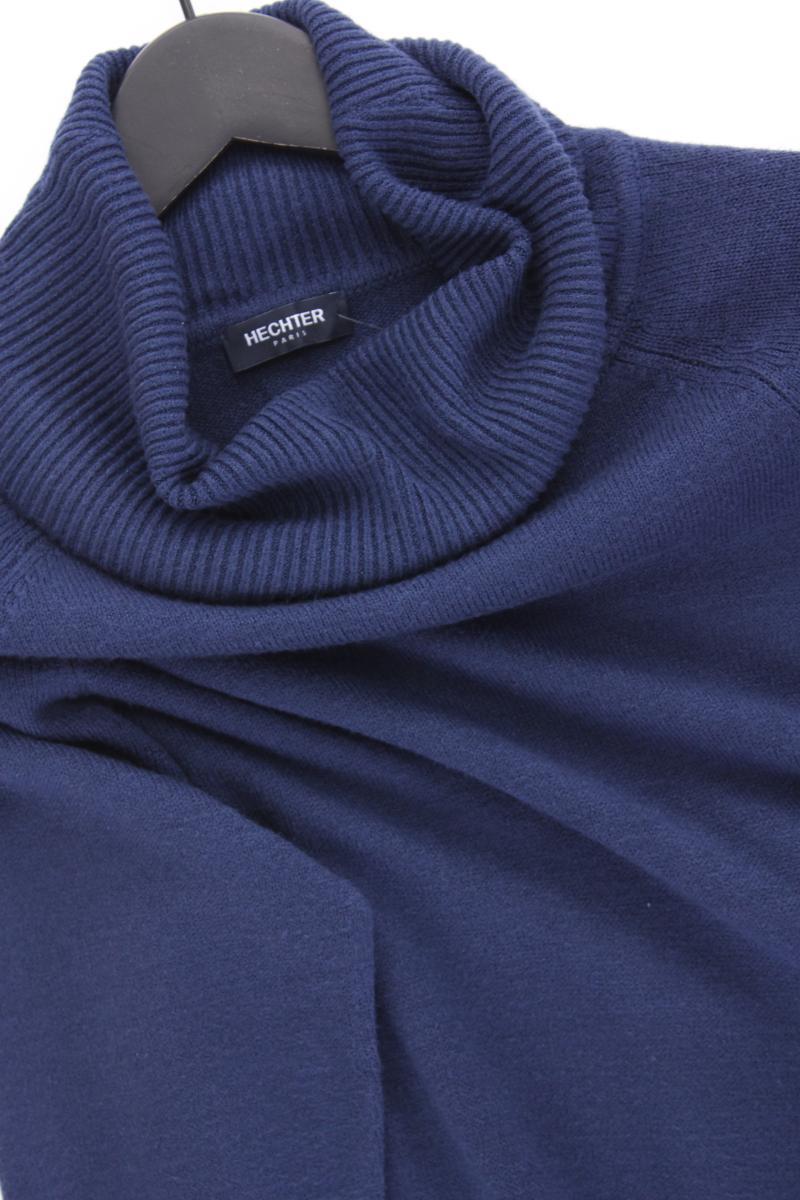 Daniel Hechter Strickkleid Gr. 38 Langarm blau aus Viskose