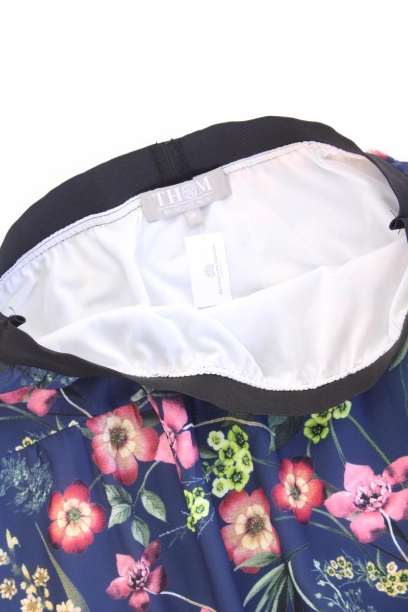 Thom by Thomas Rath Stretchrock Gr. 38 mit Blumenmuster mehrfarbig aus Polyester