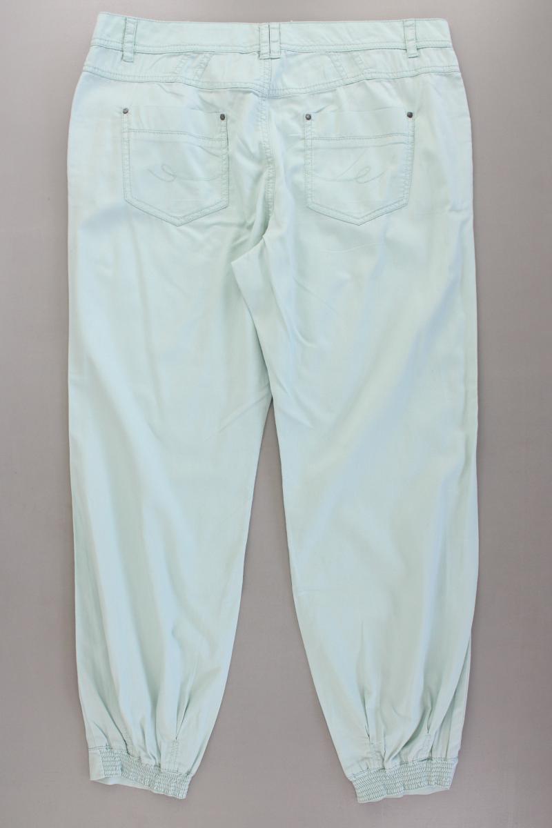 edc by Esprit Stoffhose Gr. 44 blau aus Baumwolle