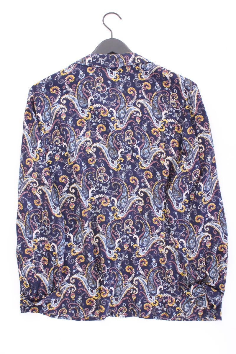 Paola Langarmbluse Gr. 46 mit Paisleymuster mehrfarbig aus Baumwolle