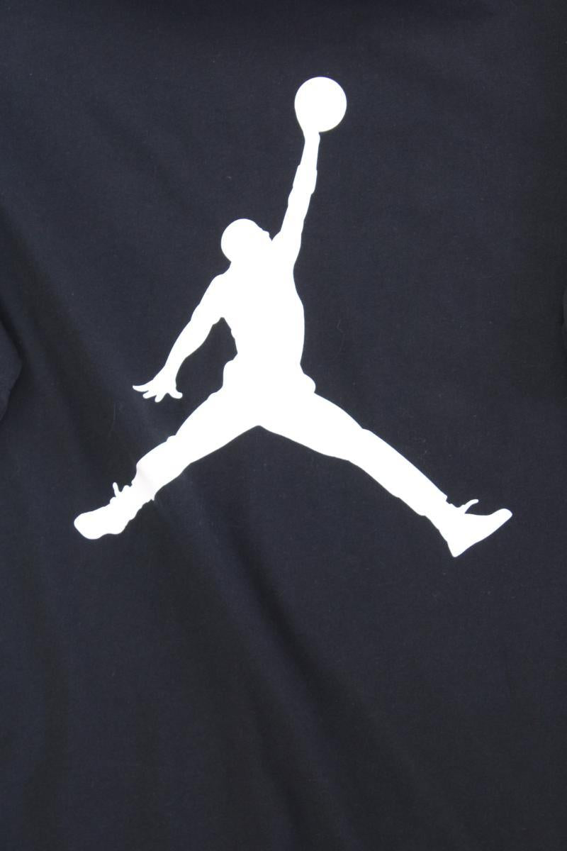 Nike Jordan Shirt für Herren Gr. M Kurzarm schwarz aus Baumwolle