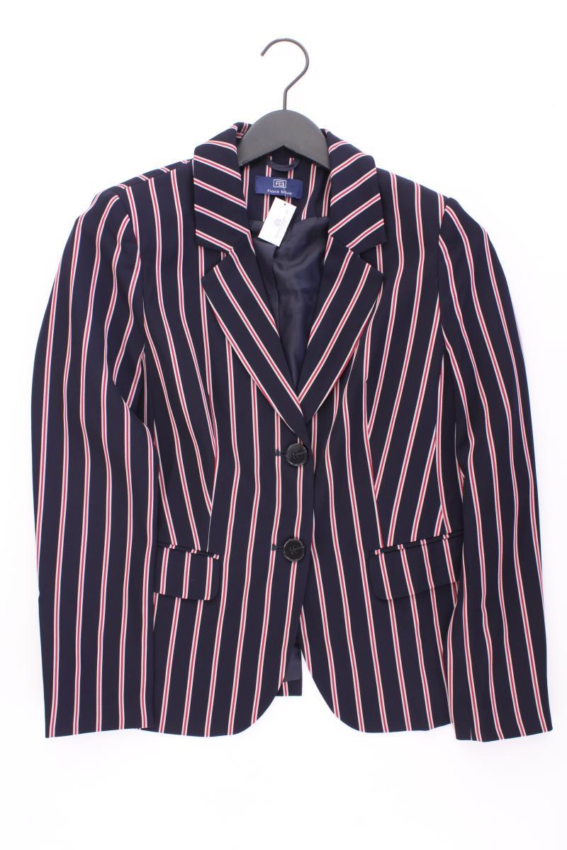 fiora blue Regular Blazer Gr. 36 gestreift blau aus Polyester