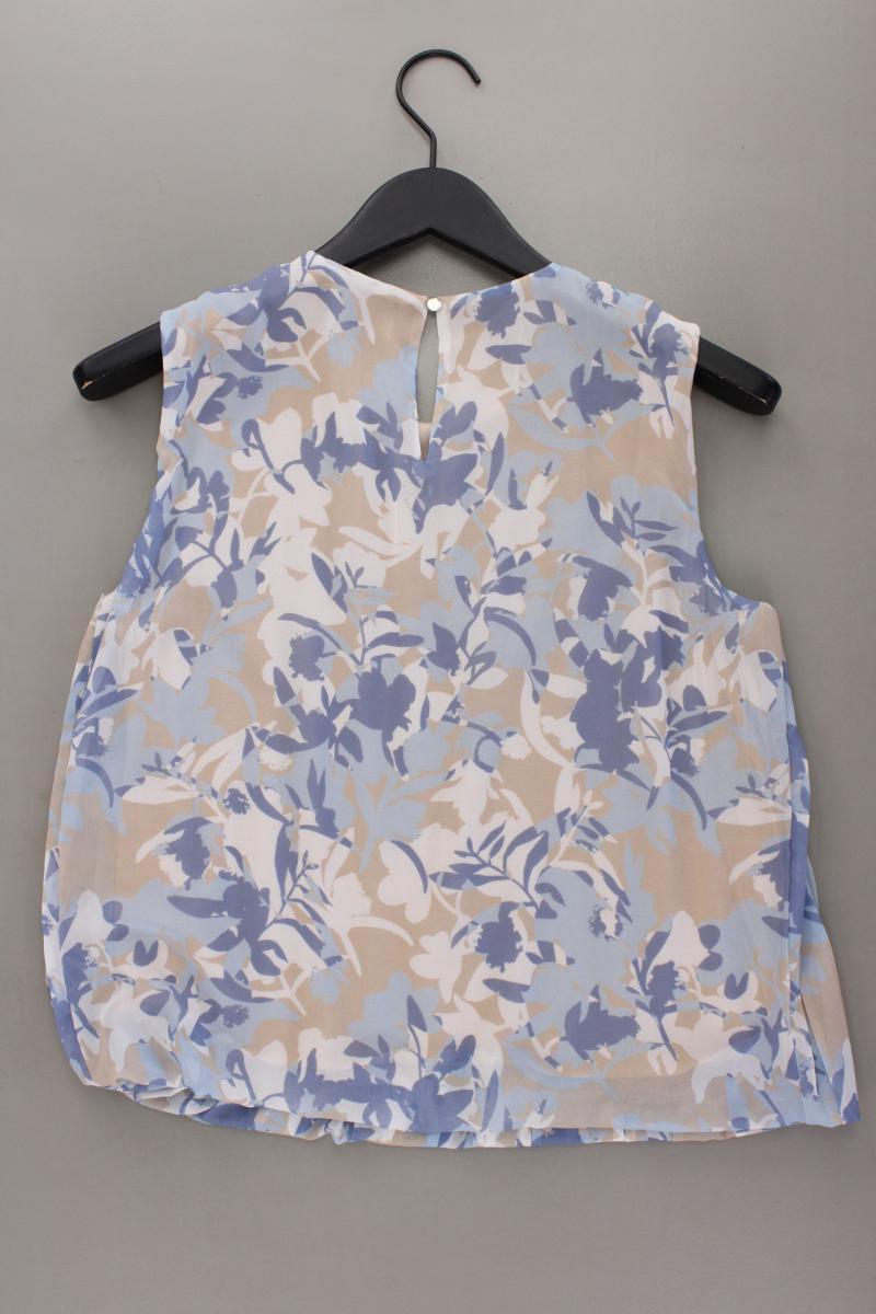 Ashley Brooke Ärmellose Bluse Gr. 38 neuwertig blau aus Polyester