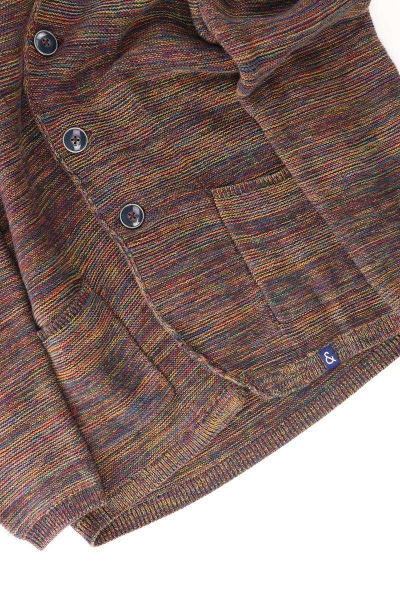 Colours & Sons Strickjacke für Herren Gr. L Langarm mehrfarbig aus Baumwolle