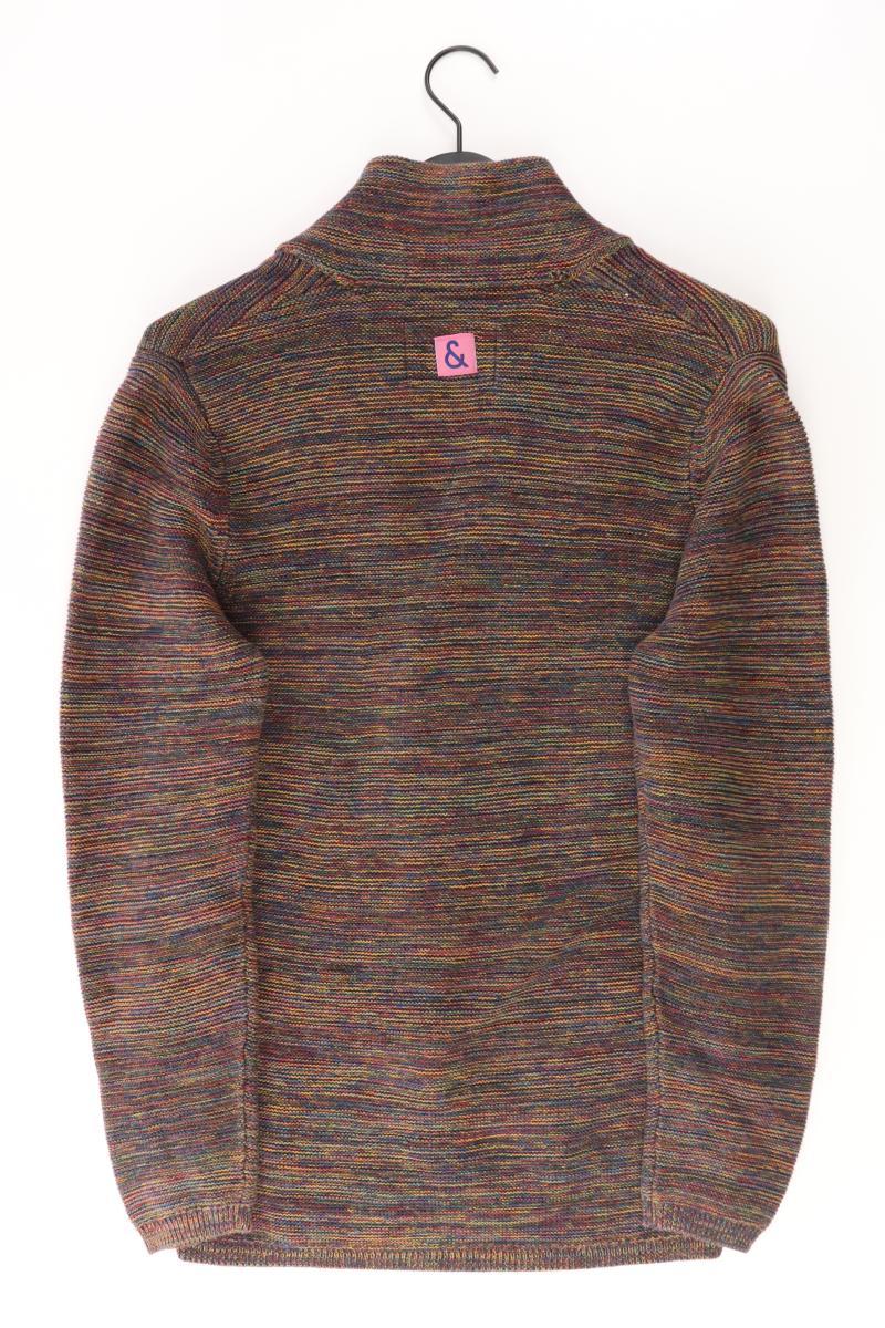 Colours & Sons Strickjacke für Herren Gr. L Langarm mehrfarbig aus Baumwolle