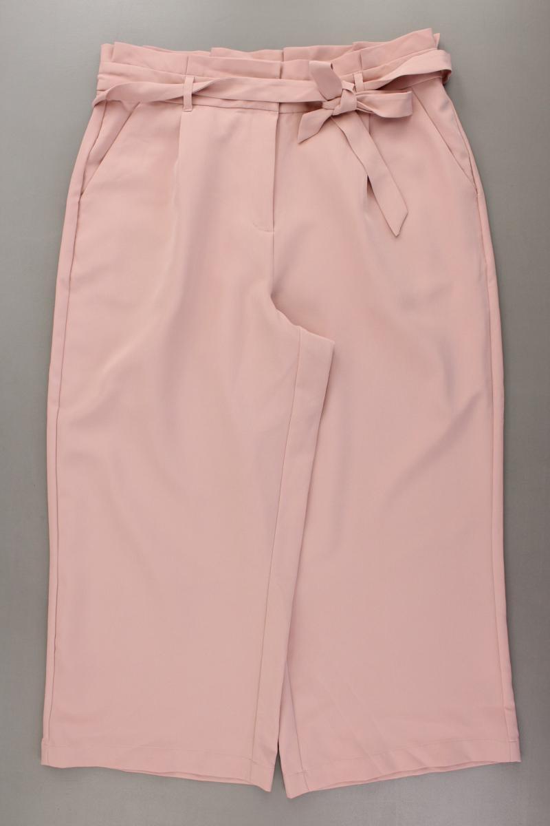 Vero Moda Stoffhose Gr. XL mit Gürtel rosa aus Polyester