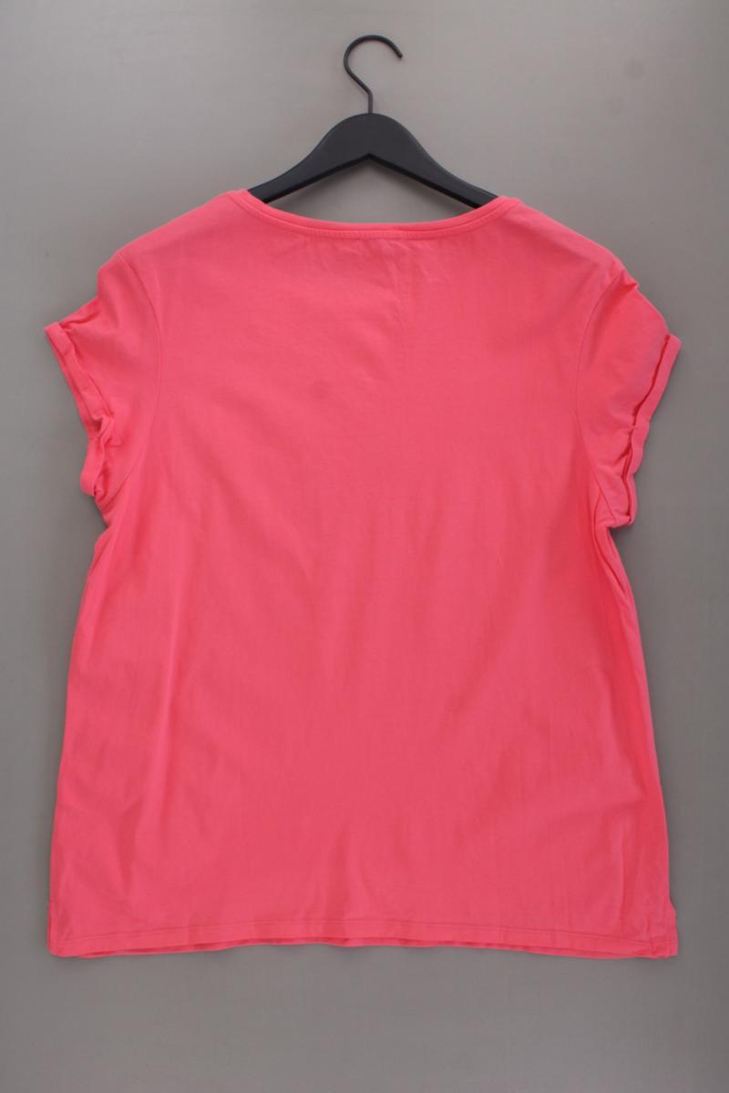 Street One Printshirt Gr. 44 Kurzarm pink aus Baumwolle
