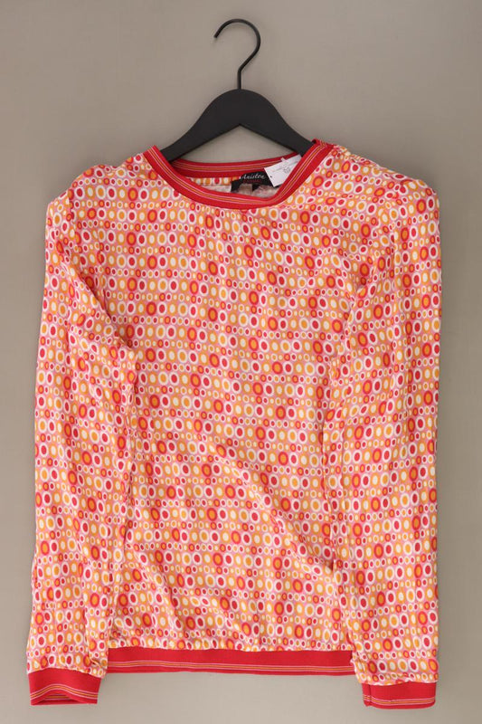 Aniston Longsleeve-Shirt Gr. 40 geometrisches Muster Langarm orange