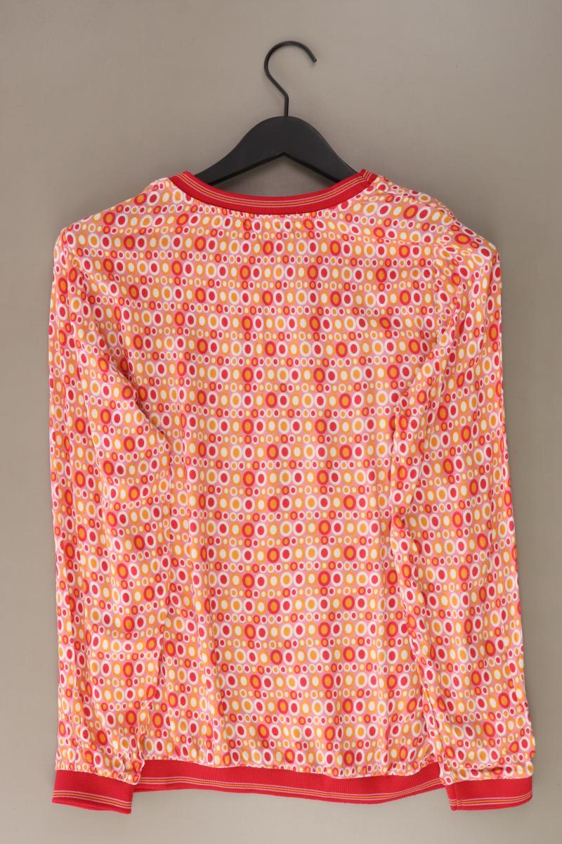 Aniston Longsleeve-Shirt Gr. 40 geometrisches Muster Langarm orange