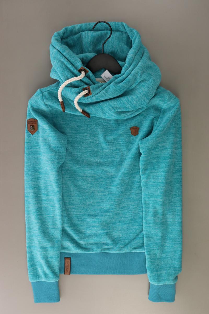 Naketano Feinstrickpullover Gr. S türkis aus Polyester