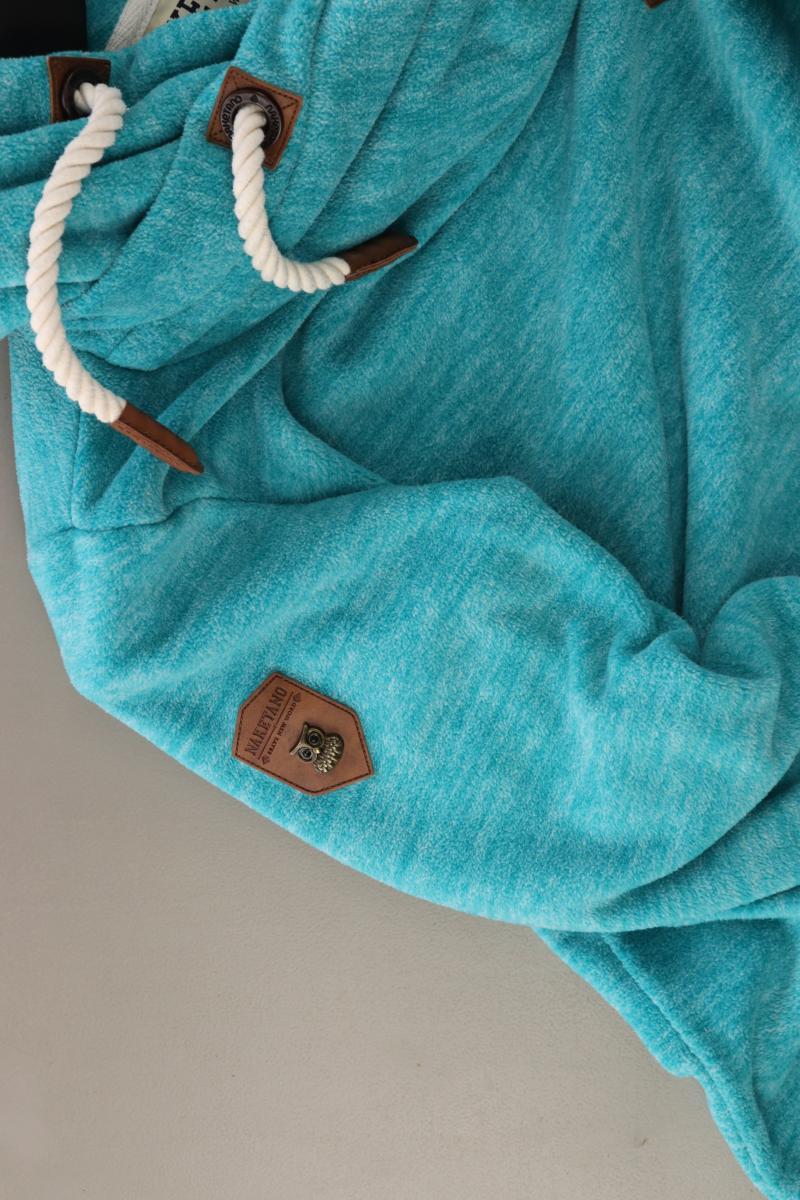 Naketano Feinstrickpullover Gr. S türkis aus Polyester