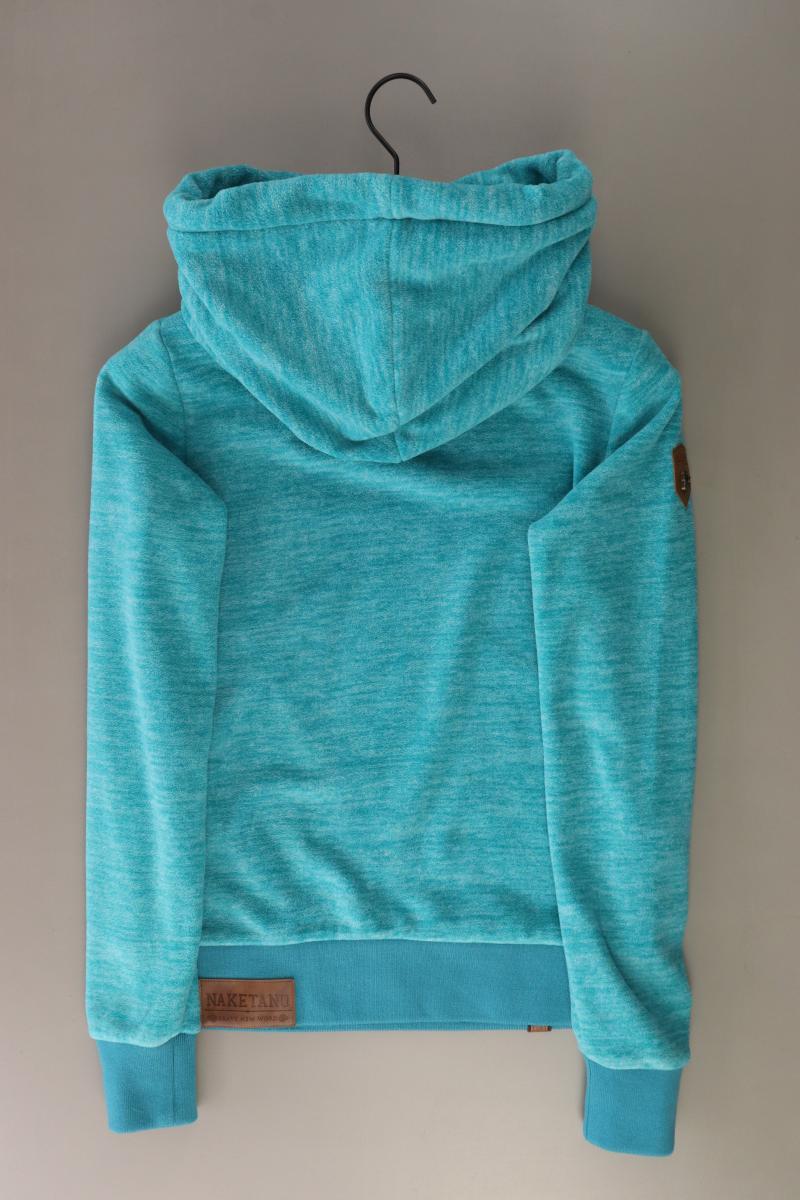 Naketano Feinstrickpullover Gr. S türkis aus Polyester