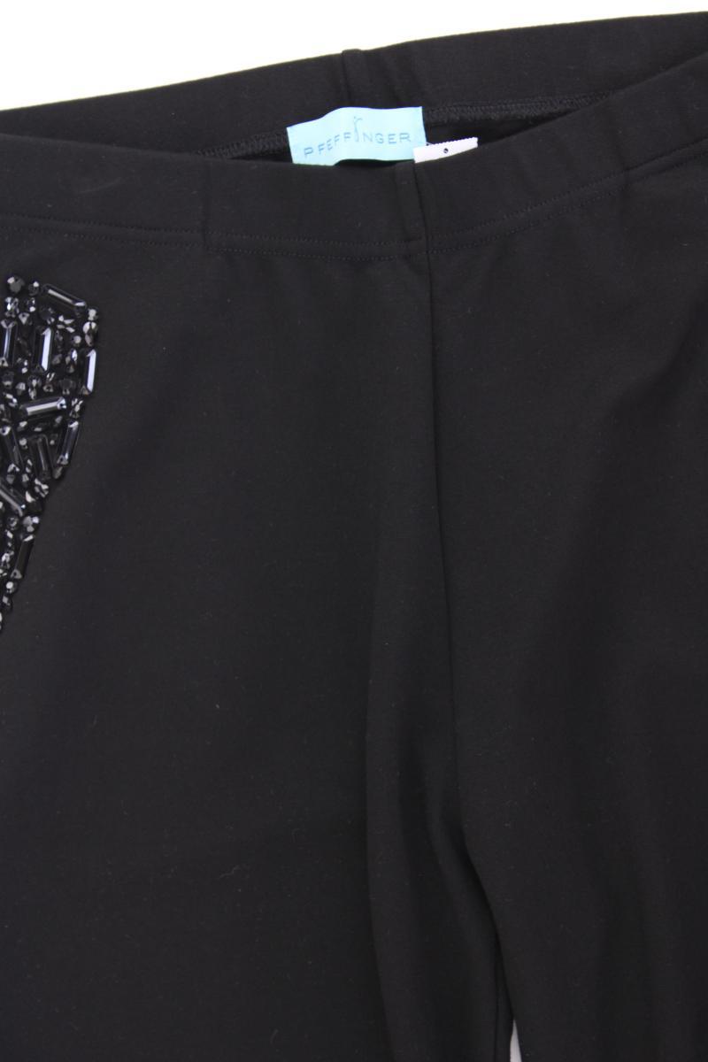 Pfeffinger Stretchhose Gr. 42 schwarz aus Viskose