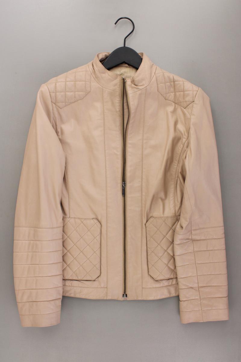 Reverso Lederjacke Gr. 42 creme