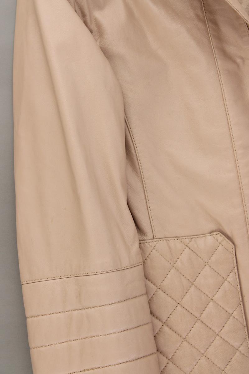 Reverso Lederjacke Gr. 42 creme