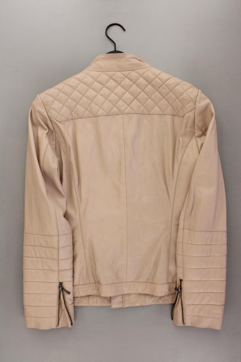 Reverso Lederjacke Gr. 42 creme