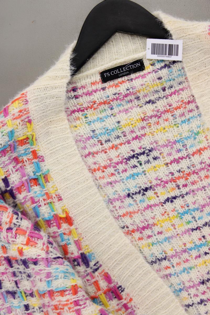 FS Collection London Strickmantel Gr. OneSize neuwertig Langarm mehrfarbig
