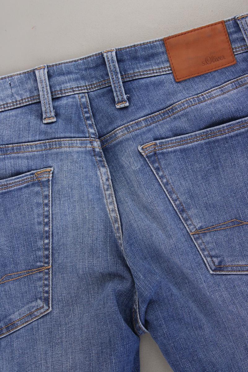 s.Oliver Straight Jeans für Herren Gr. W31/L34 blau aus Baumwolle