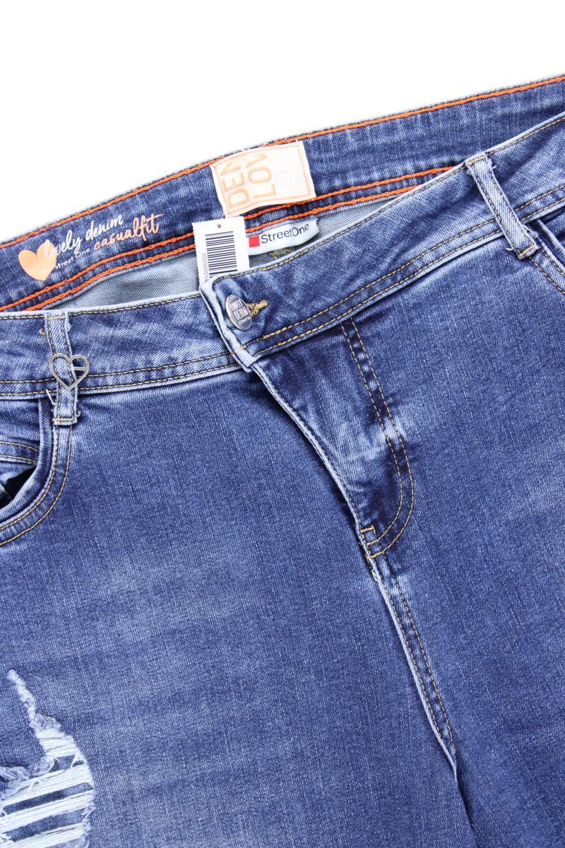 Street One Skinny Jeans Gr. 48 blau