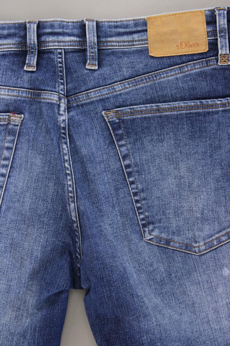 s.Oliver Straight Jeans für Herren Gr. W31/L34 blau aus Baumwolle