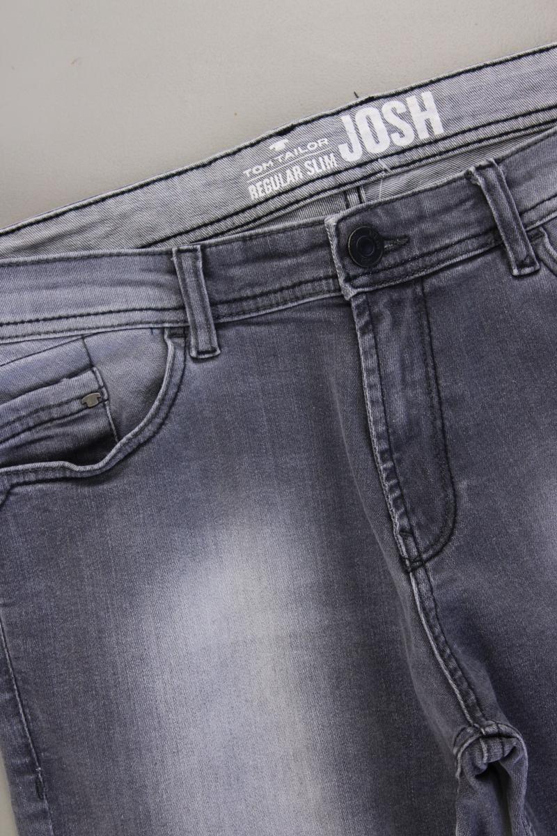 Tom Tailor Straight Jeans für Herren Gr. W32/L32 grau aus Baumwolle